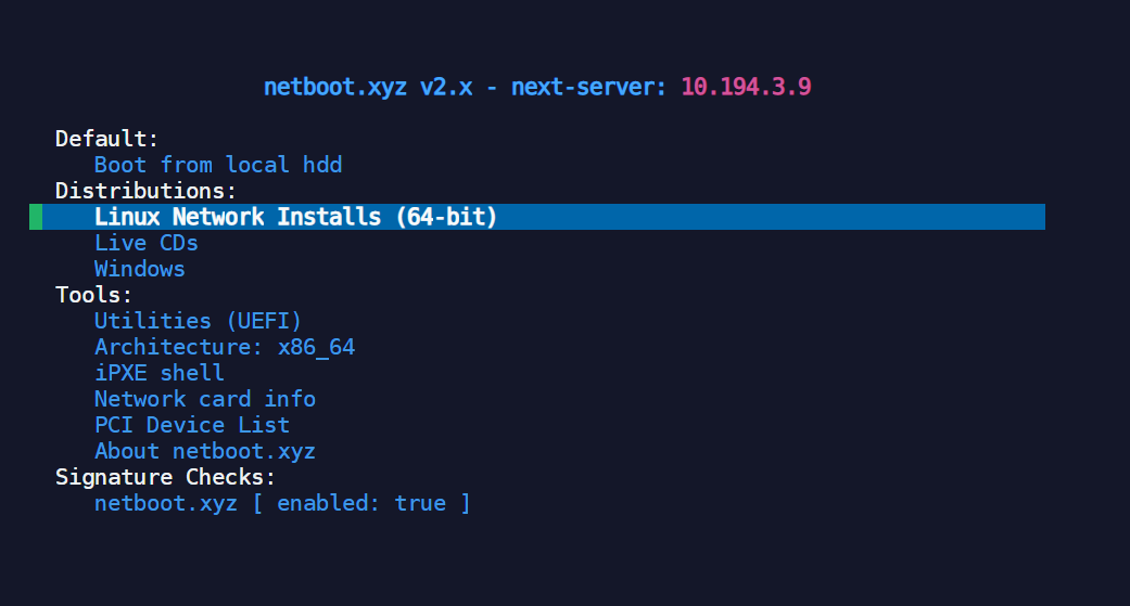 Scaleway 星尘 实例使用netboot.xyz重装系统