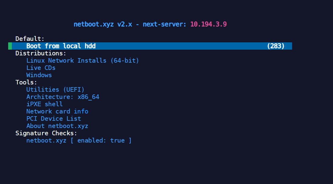 Scaleway 星尘 实例使用netboot.xyz重装系统